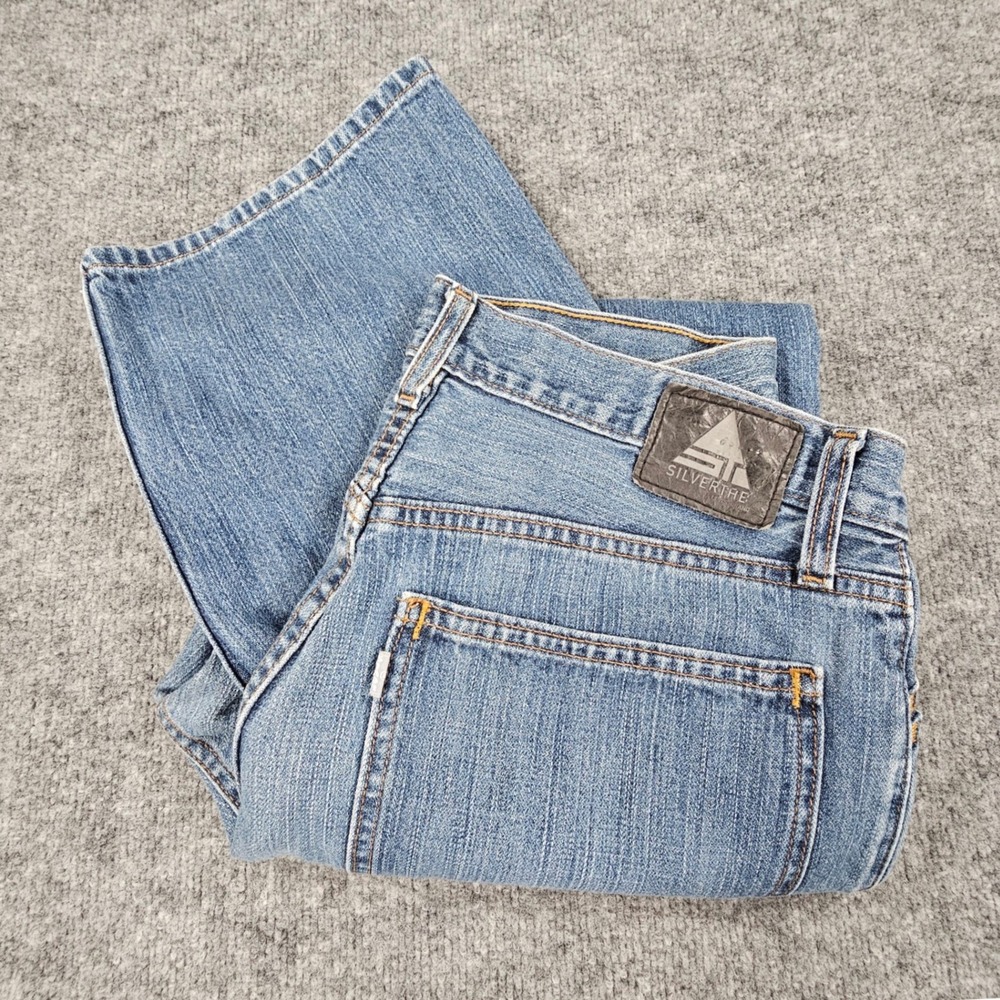 Vintage Levi's Silvertab Relaxed Fit Jeans 34x32 Y2K 2004 (Actual 32x30) Denim